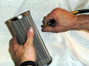 Powerwise filter cleaning