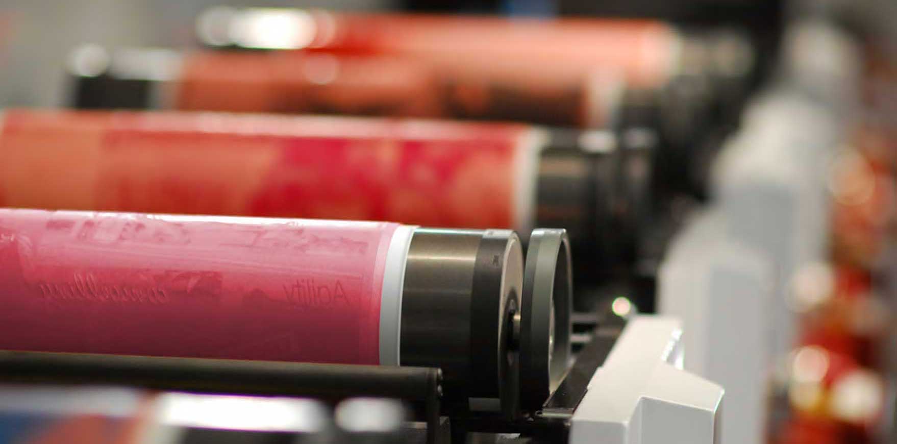 Plates on Press