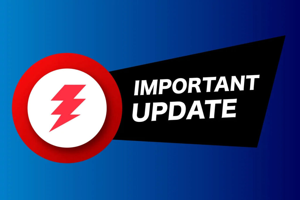 Important Update